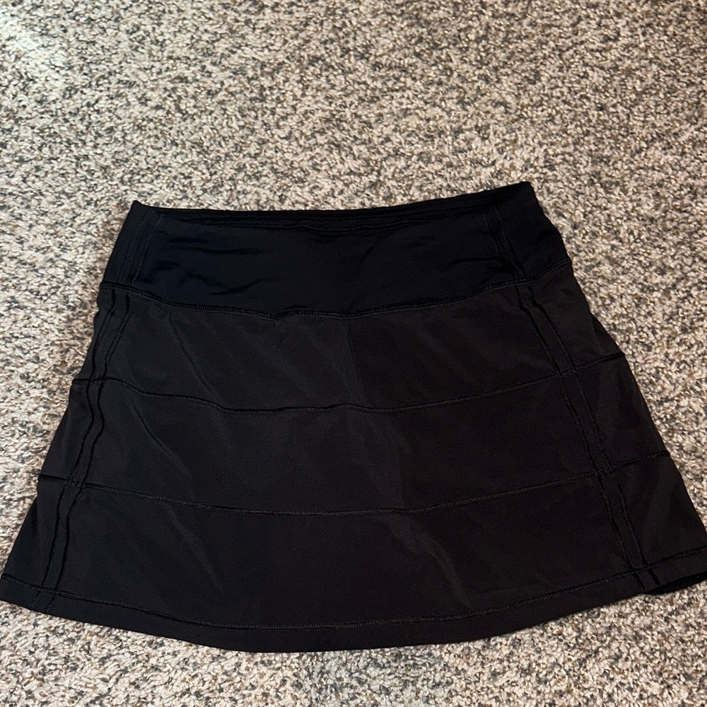 Lululemon Athletica Black Mini Skirt